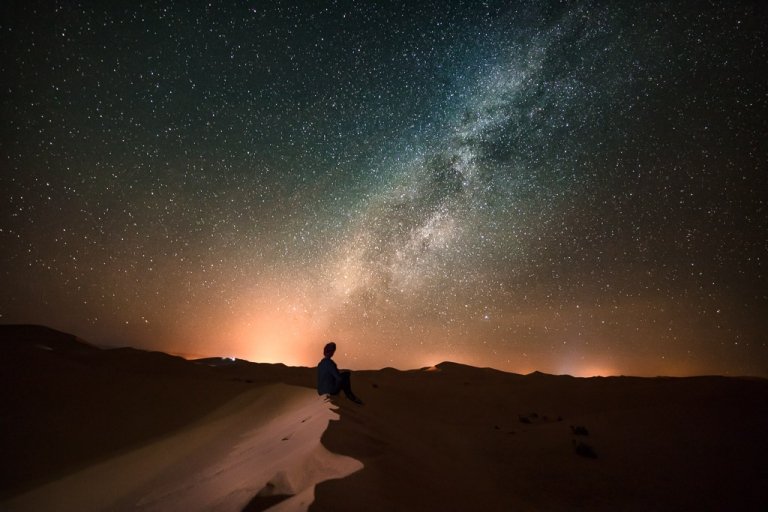 Stargazing in the Clear Desert Sky Away from the Noise of Cities
Far from city lights, the desert sky becomes a canvas filled with stars. This celestial journey offers moments of peace and contemplation